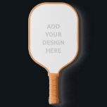 Create Your Own Design Tan Pickleball Paddle<br><div class="desc">Create Your Own Tan Carbon Fibre Pickleball Paddle. Play in style with this Create Your Own Design Carbon Fibre Pickleball Paddle. Lightweight, strong, and built for performance, this paddle is perfect for casual players and competitive athletes alike. Customise it with your own artwork, logo, text, or photo to create a...</div>