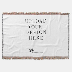 Create Your Own Design Throw Blanket