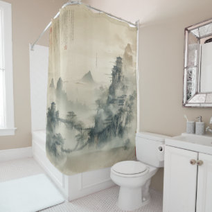 Create Your Own Design Vintage custom picture Shower Curtain