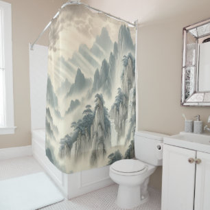 Create Your Own Design Vintage custom picture Shower Curtain