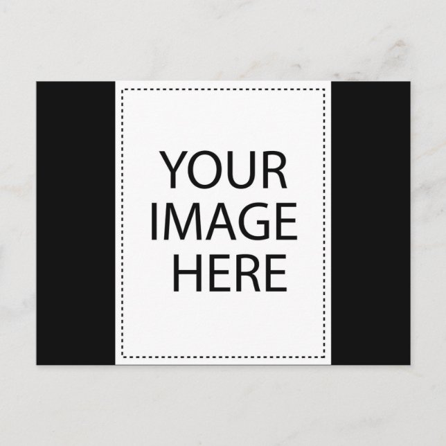 CREATE YOUR OWN - DESIGN YOUR OWN - BLANK POSTCARD (Front)