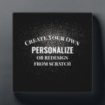 Create Your Own - Design Your Own Custom Plaque<br><div class="desc">Create your own custom merch from scratch including party and office supplies, custom gifts and accessories, promotional products for your business and more by replacing our background image with your own or by adding your own text to the current background and choosing your favourite fonts, colours and styles. Visit Corona...</div>