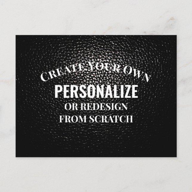 Create Your Own - Design Your Own Custom Postcard (Front)