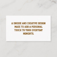 Create Your Own Discount Card