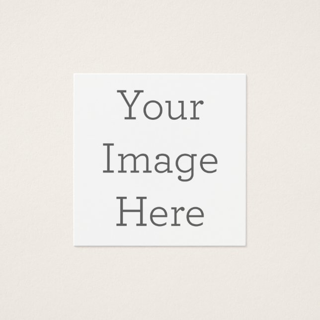 Square, 64 mm x 64 mm Profile Card (Front)