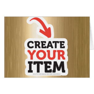 CREATE-YOUR-OWN DIY Custom Print Colour Option Gol