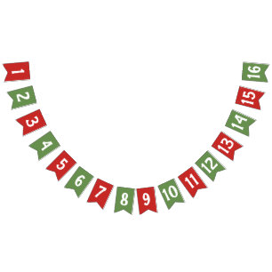 CREATE-YOUR-OWN DIY Custom TEXT design christmas Bunting