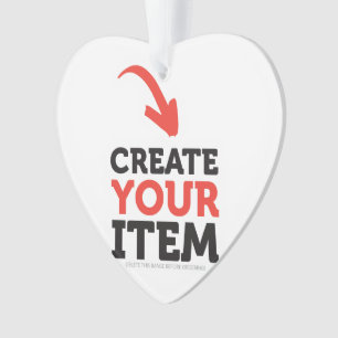 CREATE-YOUR-OWN DIY Custom upload design Wedding Ornament