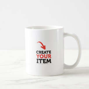 CREATE-YOUR-OWN DIY Custom upload your design Coffee Mug