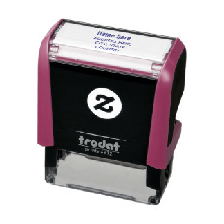 CREATE-YOUR-OWN DIY Custom upload your logo Self-inking Stamp