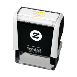 CREATE-YOUR-OWN DIY Custom upload your logo Self-inking Stamp