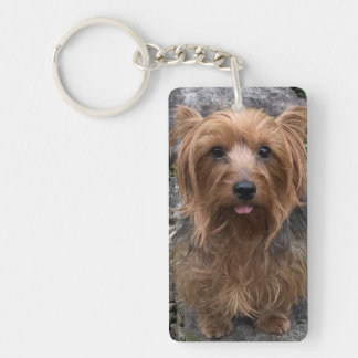 Create Your Own Dog Photo Custom Pet  Key Ring