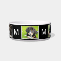 Create your own dogs photo collage monogrammed