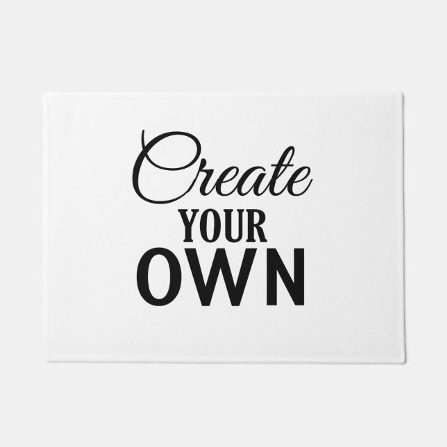 Create Your Own Doormat (Front)