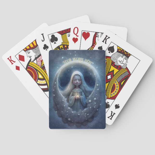Create Your Own Dream Fairy Nest Playing Cards (Back)