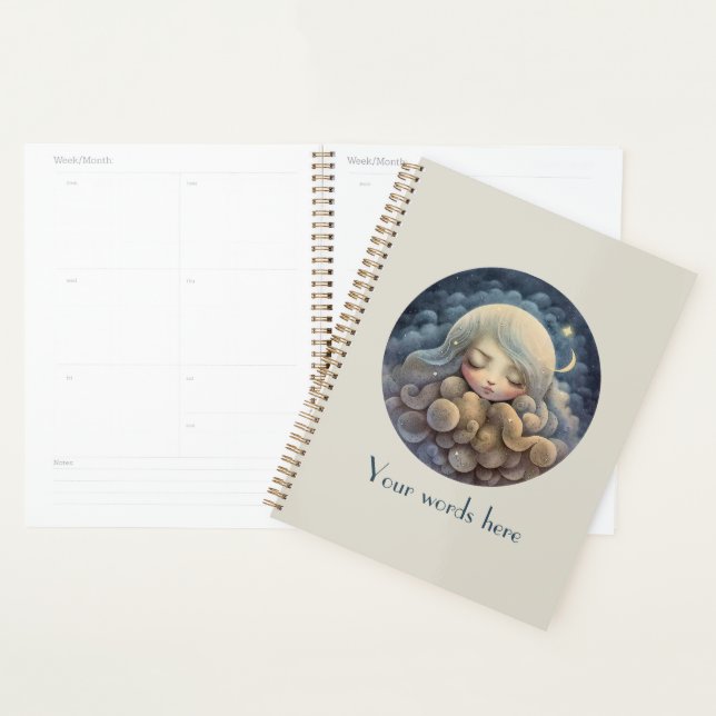 Create Your Own Dreaming Titania in the Clouds Planner (Display)