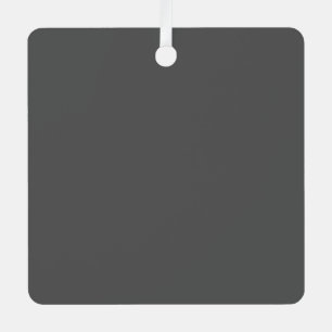 Create Your Own editable dark gray Metal Tree Decoration