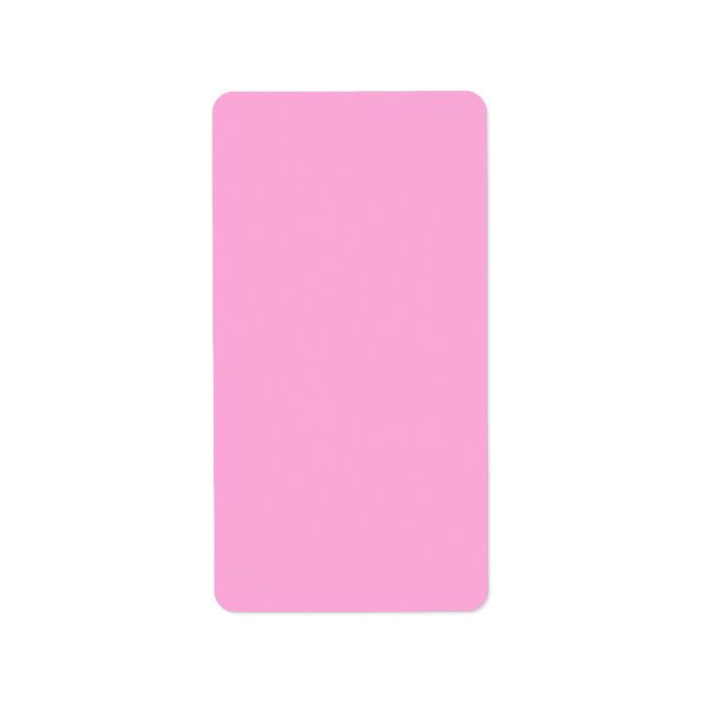 Create Your Own editable Label (Front)