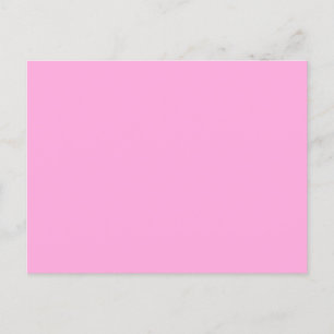 Create Your Own editable light magenta Invitation Postcard