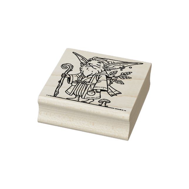 Create Your Own Elder Elven Traveller Rubber Stamp (Stamp)
