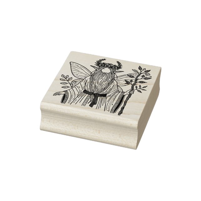 Create Your Own Elder Fairy King Rubber Stamp (Stamp)
