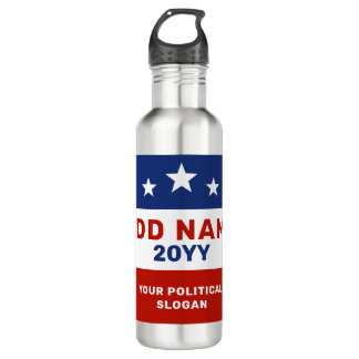 Create Your Own Election Campaign Water Bottle