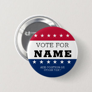 Create Your Own Election Design Campaign Button