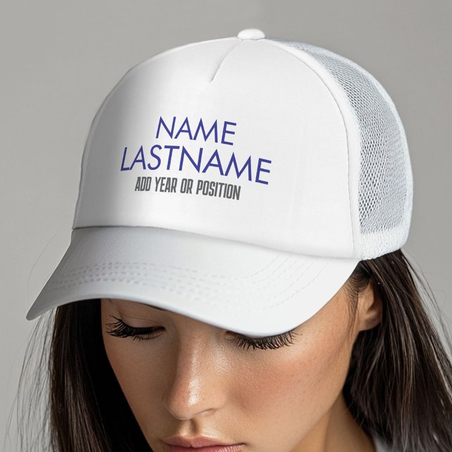 Create Your Own Election Design Trucker Hat (Custom Campaign Hat)
