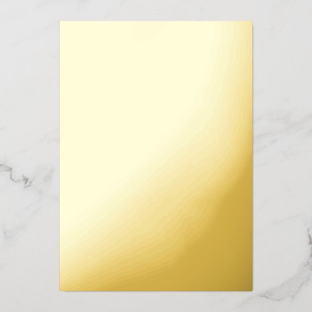 Create Your Own elegant dark grey Foil Holiday Card (Front)