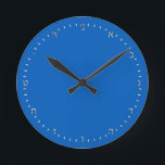Create Your Own elegant Hebrew Clock, Personalised Round Clock<br><div class="desc">Wall Clock (HEBREW Numerals): Create Your Own - personalised professional branded item with custom logo / photo and easy further adjustments by adding text,  background colours or more images. Simple way to personalise your business,  create cool gifts for your family & friends for every occasion.</div>
