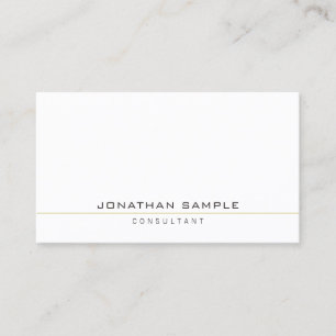 Create Your Own Elegant Modern Simple Template Business Card