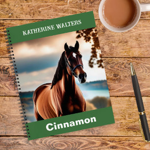 Create Your Own Elegant Personalised Horse Photo Notebook