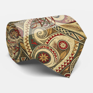 Create Your Own Elegant Tribal Festive Holiday Tie