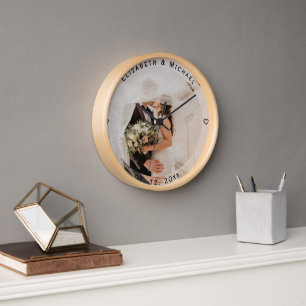 Create Your Own Elegant Wedding Anniversary Photo Clock
