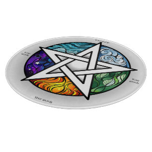 Create Your Own Elemental Pentacle Cutting Board