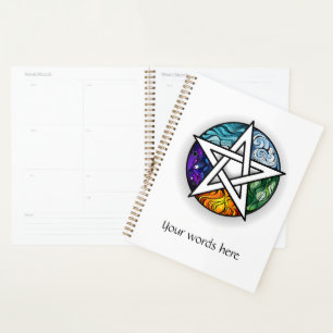 Create Your Own Elemental Pentacle Planner