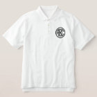 Create Your Own Embroidered Monogram Polo