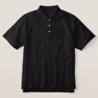 Create Your Own Embroidered Text Polo