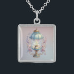 Create Your Own Enchanting Fairy Lamp Sterling Silver Necklace<br><div class="desc">This alluring amulet features mystical & magical artwork that you can customise to personalise to wear for protection, power or as a ritual token. They also make terrific gifts for friends, family & your sister witches. Inspired by a desire to help others express themselves: their moods, thoughts, feelings, beliefs –...</div>