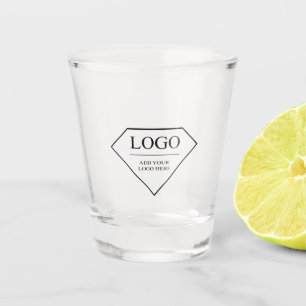 Create Your Own Engagement Modern Unique Add Logo Shot Glass