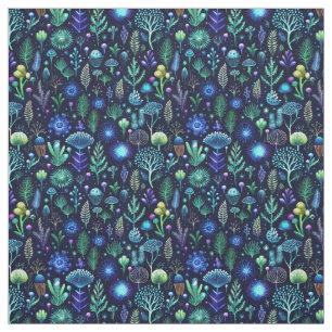 Create Your Own Ethereal Spring Wildflowers Fabric