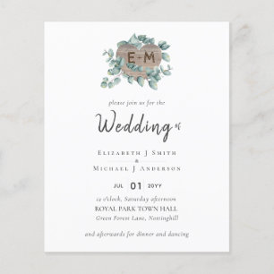 Create Your Own Eucalyptus Greenery Budget Wedding