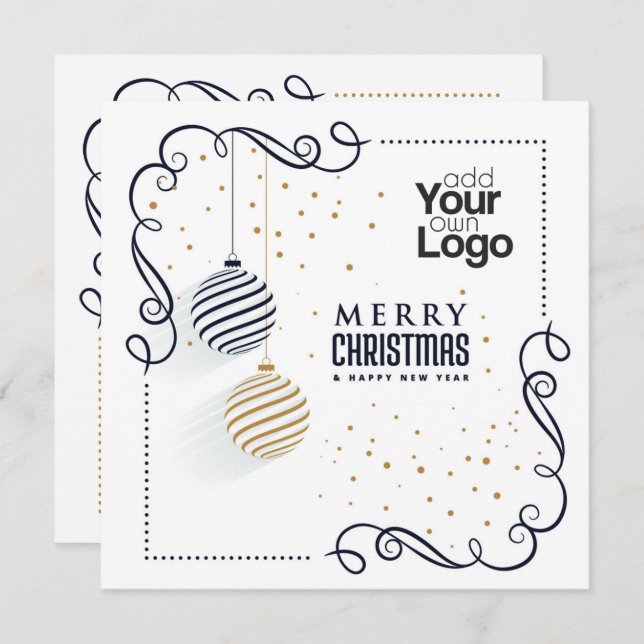 Create Your Own Event & Company Holiday Invitation (Front/Back)