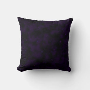 Create Your Own - Extra Dark Grunge Texture Purple Cushion
