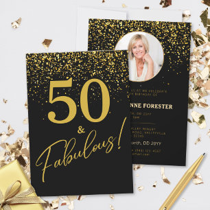 Create Your Own Fabulous Birthday Photo Invitation