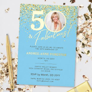 Create Your Own Fabulous Milestone Birthday Photo