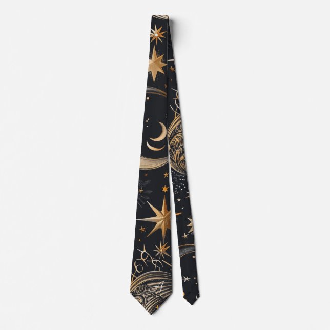Create Your Own Faces in the Sky Celestial Tie (Front)
