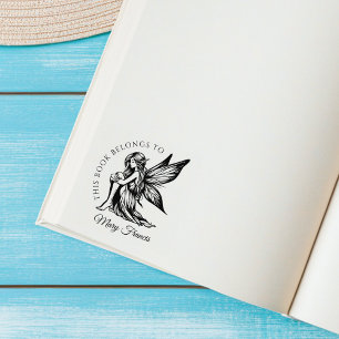 Create Your Own Fairy Book  Rubber Stamp