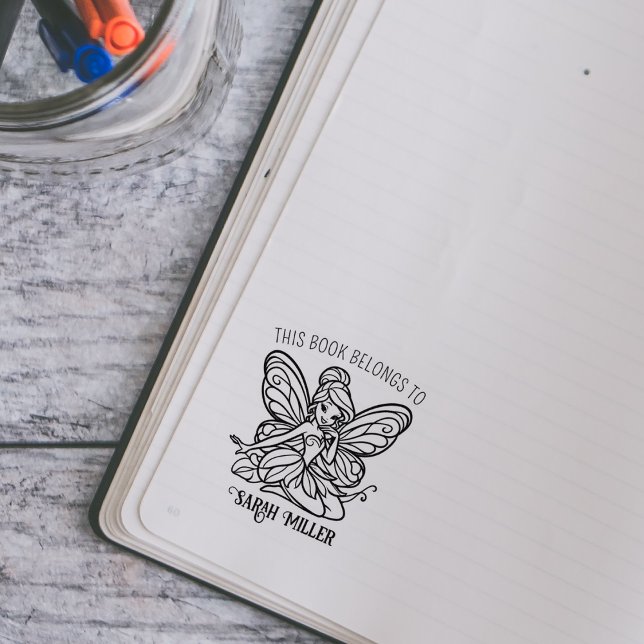 Create Your Own Fairy Book  Rubber Stamp (Creator Uploaded)