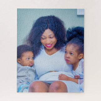 Create Your Own Family Kids Photo Jigsaw Puzzle